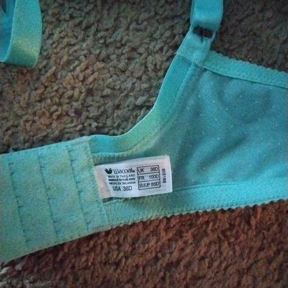 Wacoal Bra Aqua 855186 38D - Picture 3 of 3